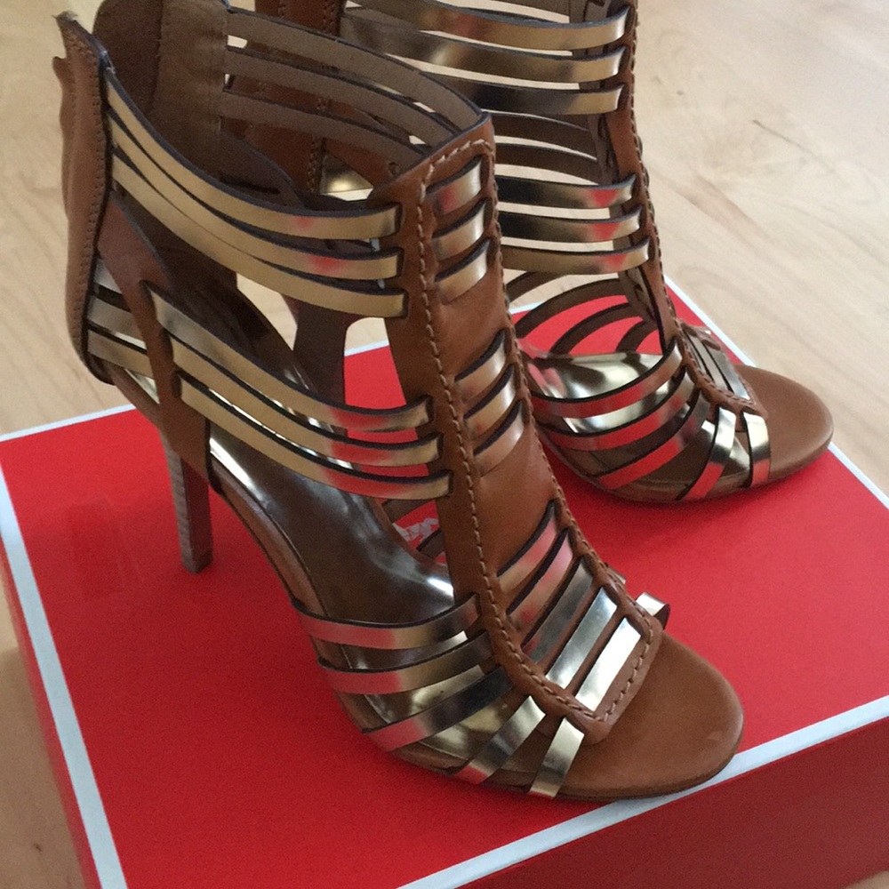 Coach gladiator heel/sandal